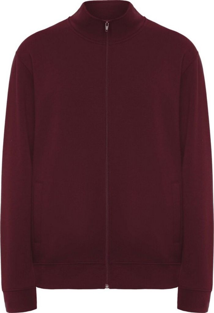 Roly - "Ulan" Sweatshirt Durchgehender Reißverschluss für Herren/Damen Uni PF4251 (3XL) (Granatrot)