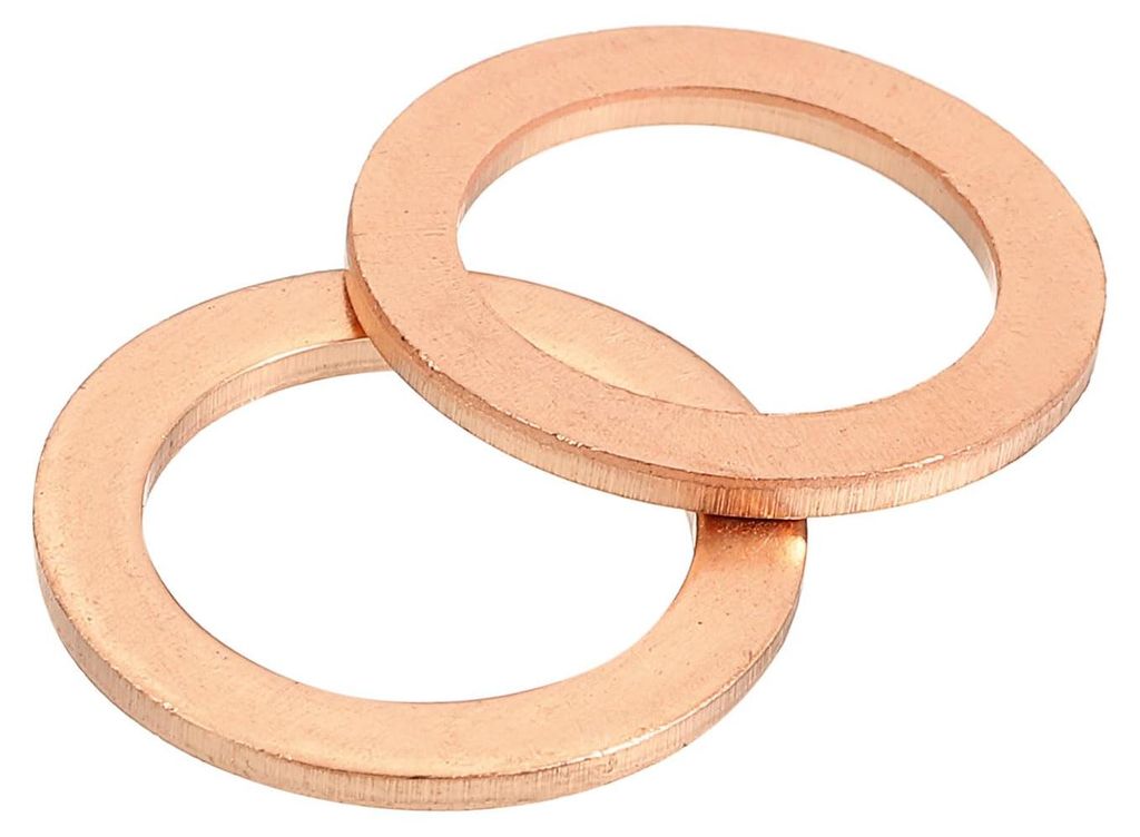 40 stuks koperen ringen, M14 x 20 mm Productafbeelding 