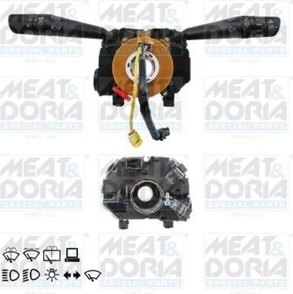 Solution panne clignotant Doblo : Commutateur MEAT & DORIA 231618