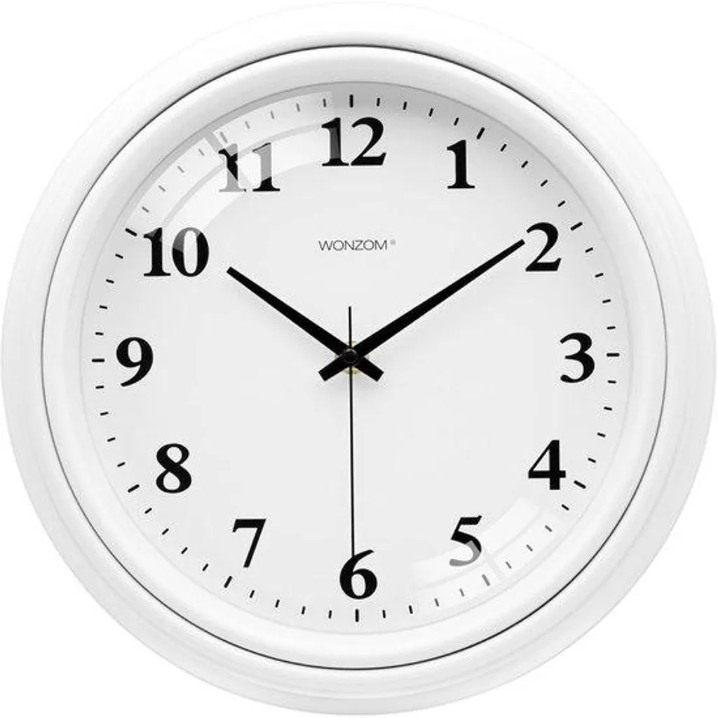 Horloge murale silencieuse pour chambre - Finis les bruits de tic-tac