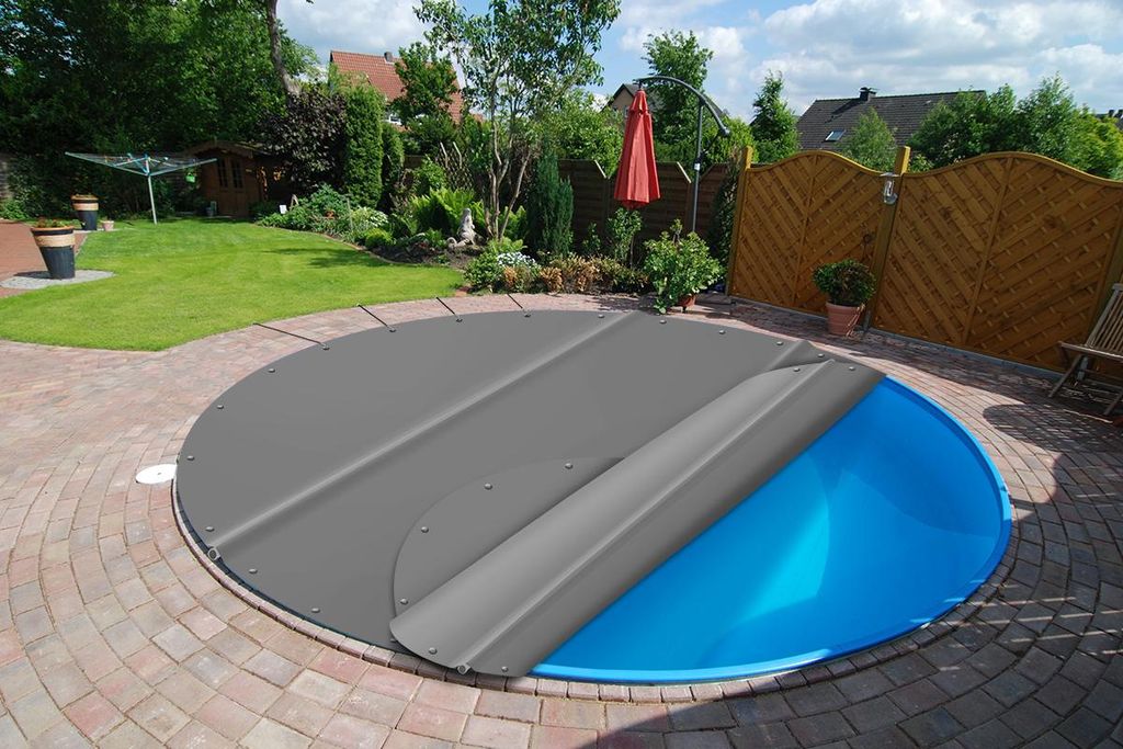 SafeDeluxe® Runde Poolplane Stangenabdeckung ohne Stangen Produktbild 