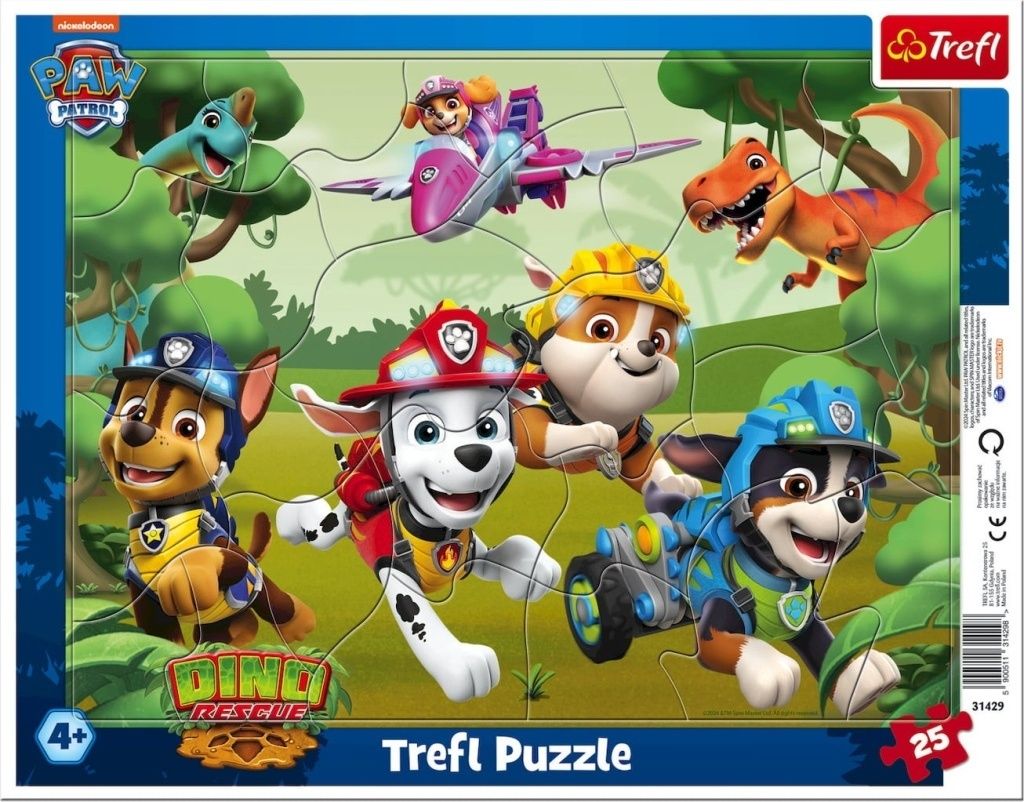 TREFL Puzzle Paw Patrol: Erstaunliche Hundetricks 25 Teile