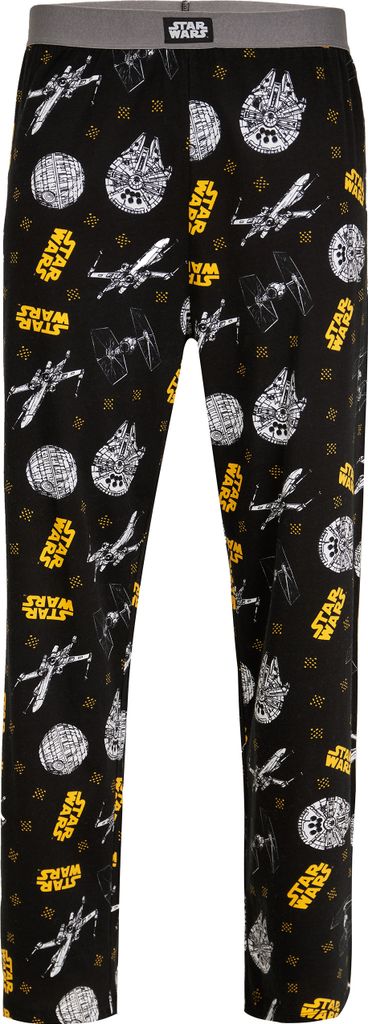 ReCovered - Loungepants - Starwars Retro ships all over print - black M