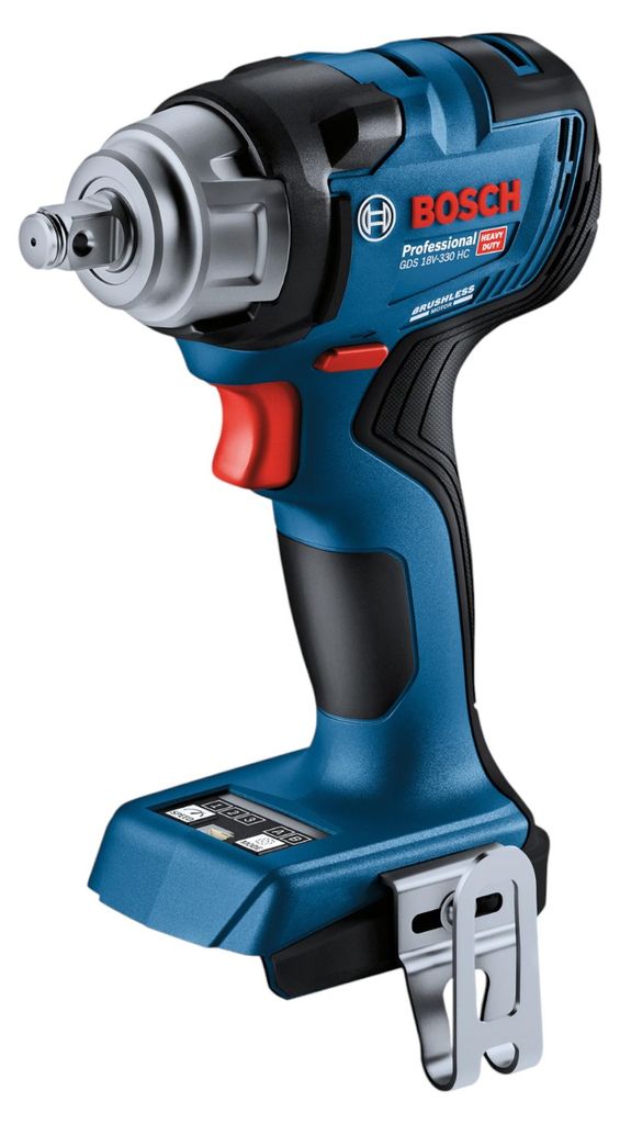 Bosch GDS 18V-330 HC PROFESSIONAL, Rázový utahovák, Černá, Obrázek produktu 