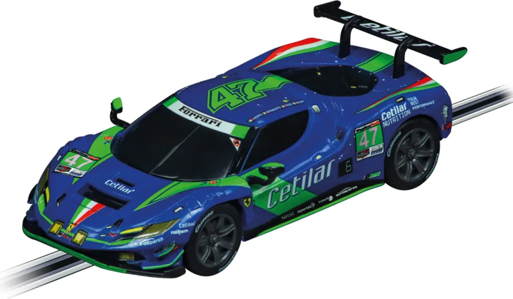 Ferrari 296 GT3 Carrera No.47 Cetilar Racing 1:43 Finition Détaillée