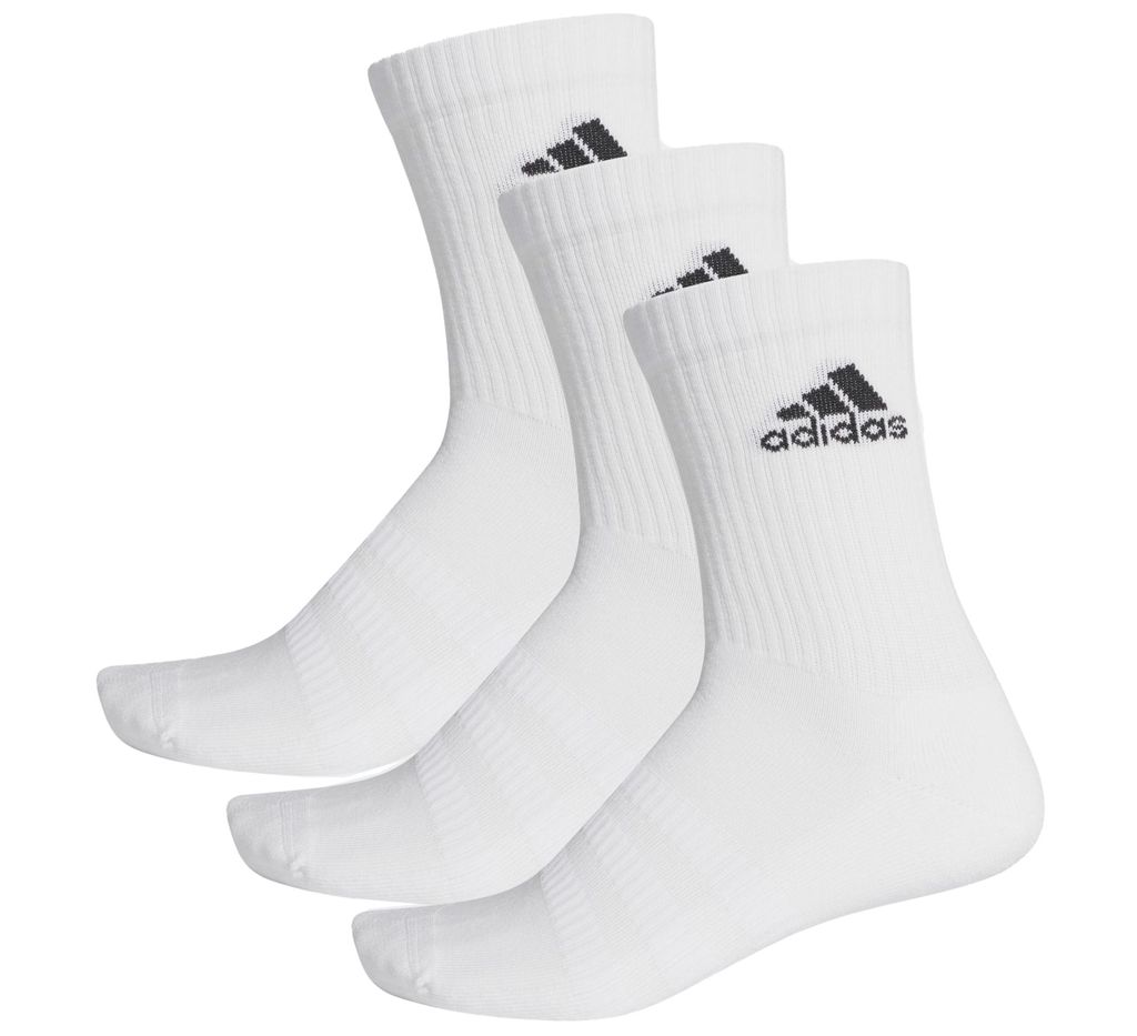 ADIDAS CUSH CRW 3PP CALZE bianche 46-48 Immagine del prodotto 