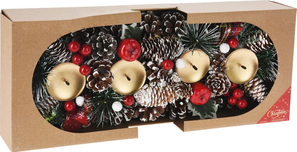 Bambelaa! Adventskranz Knstlich Lnglich Adventsgesteck