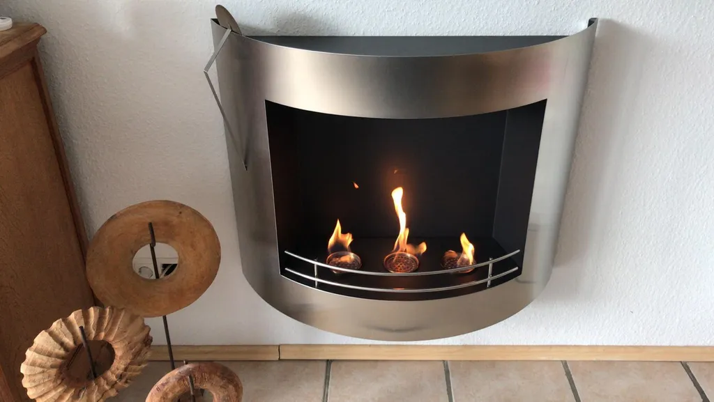Cheminée à gel en acier inoxydable de qualité supérieure modèle Inox Pro - 10