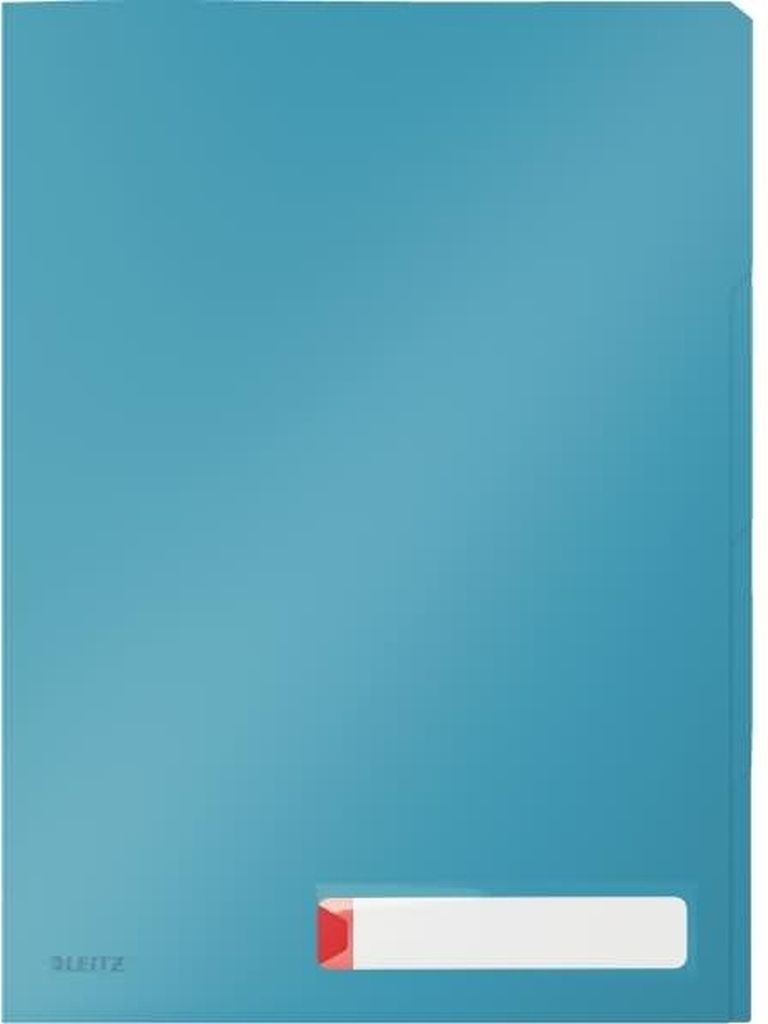 Sichthülle Cosy mit 3 Fächern A4 PP genarbt VE=12x3 Stück blau