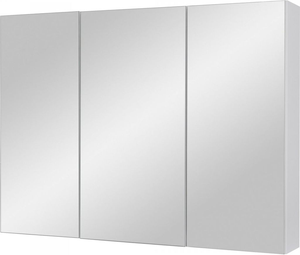 Astor | Spiegelschrank - Hängeschrank - Badschrank - Weiß - Produktbild 