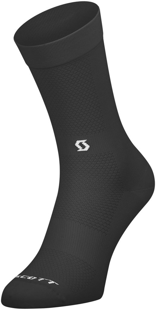 Scott Performance No Shortcuts Crew Socks Black/White 42-44 Fahrradsocken