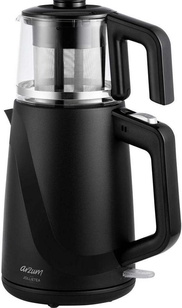 Arzum AR3062, Schwarz, Kunststoff, 2 l, 1 l, Glas, Produktbild 