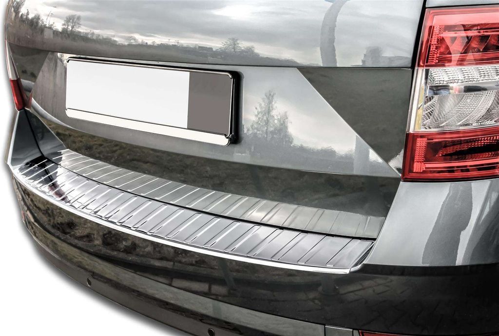 Protezione Paraurti IN Acciaio Inox Per Skoda Octavia 3 Immagine del prodotto 