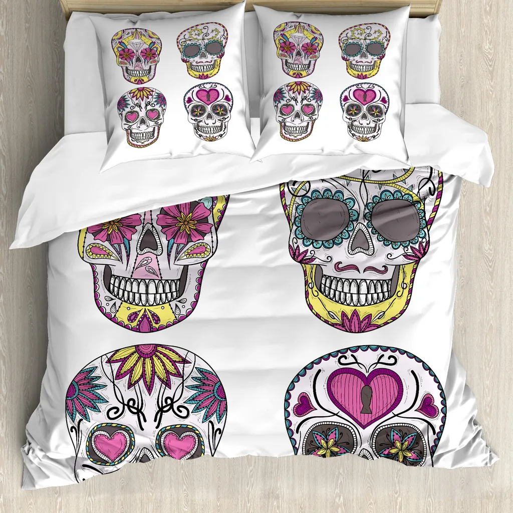 Copripiumino Antiacaro ABAKUHAUS 155x220 - Set 3 Pezzi Multicolore