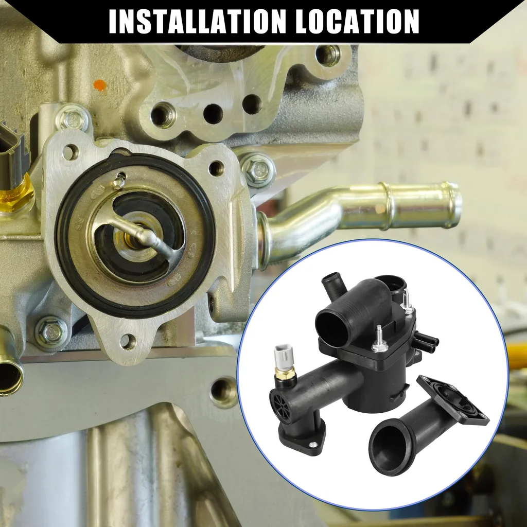 Boîtier Assemblage Thermostat Jaguar Xj8 - Solution Refroidissement 1pc - 3