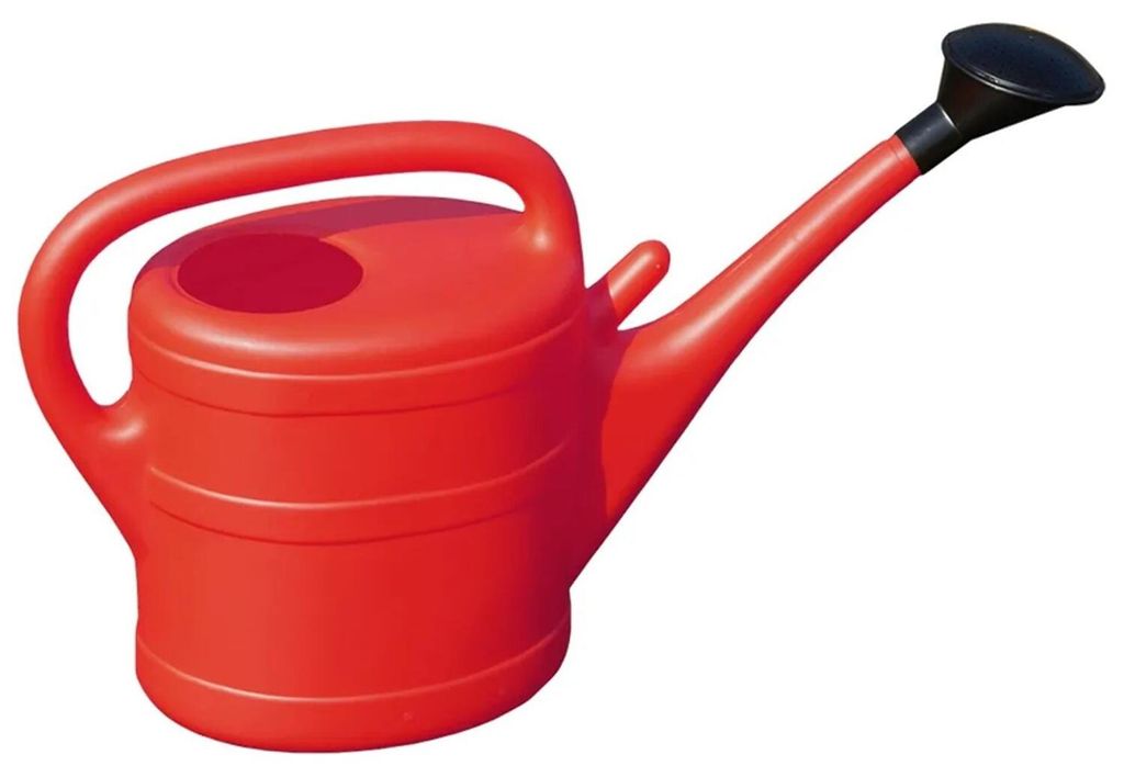 Geli Gieskanne - rot - Kunststoff - mit Besenkopf - 10 l Produktbild 