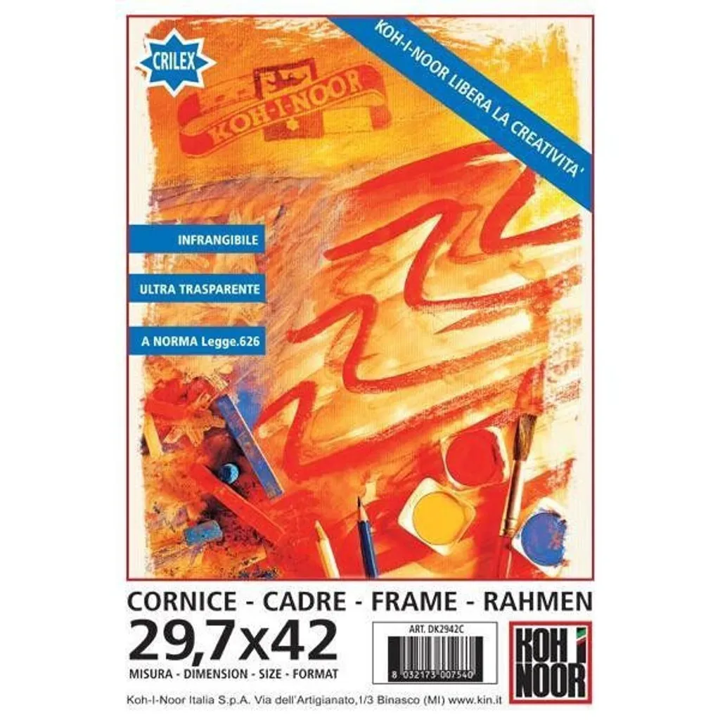 Lot de 12 cadres photo A3 Koh-I-Noor 29,7 x 42 cm finition noire