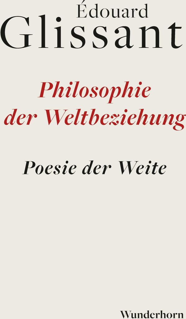 Philosophie der Weltbeziehung