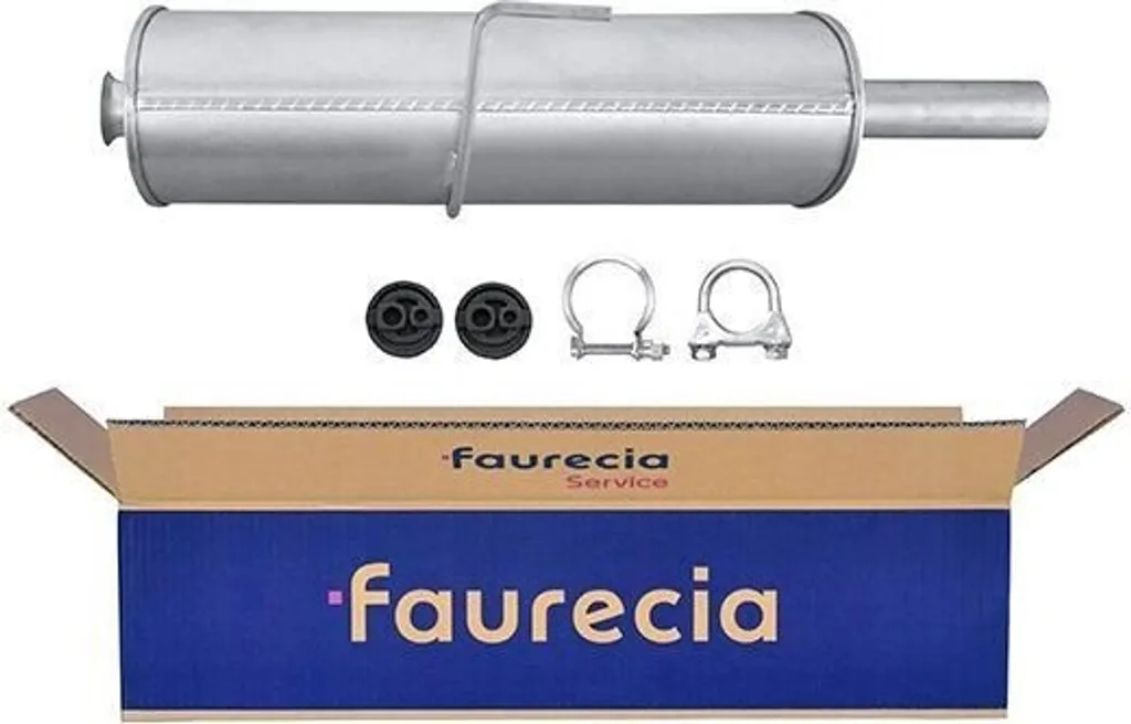 Silencieux avant HELLA robuste pour Espace III JE, Référence 6025304101