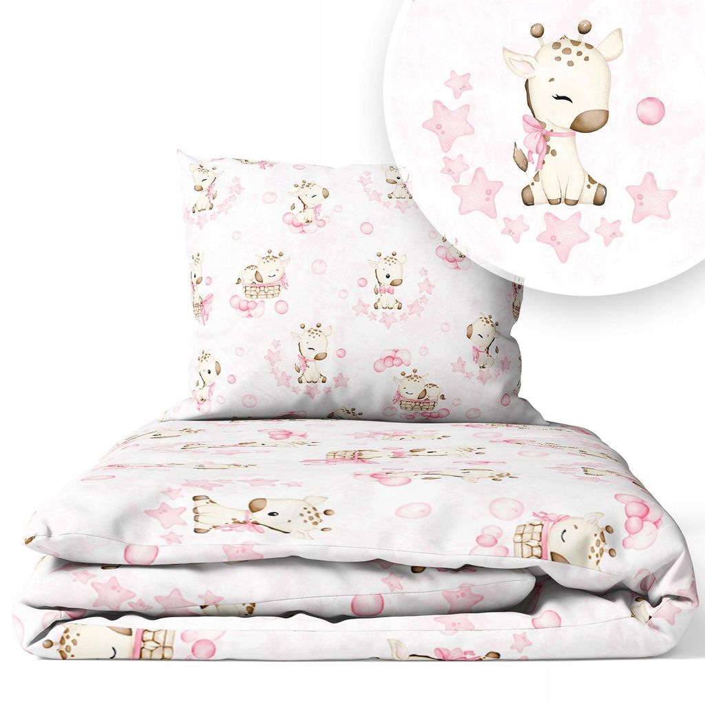 Kinderbettwäsche 90x120 Baumwolle Baby Bettwäsche Set 90x120 + 40x60 Kissenbezug Jungen & Mädchen Kleinkind Bettbezug