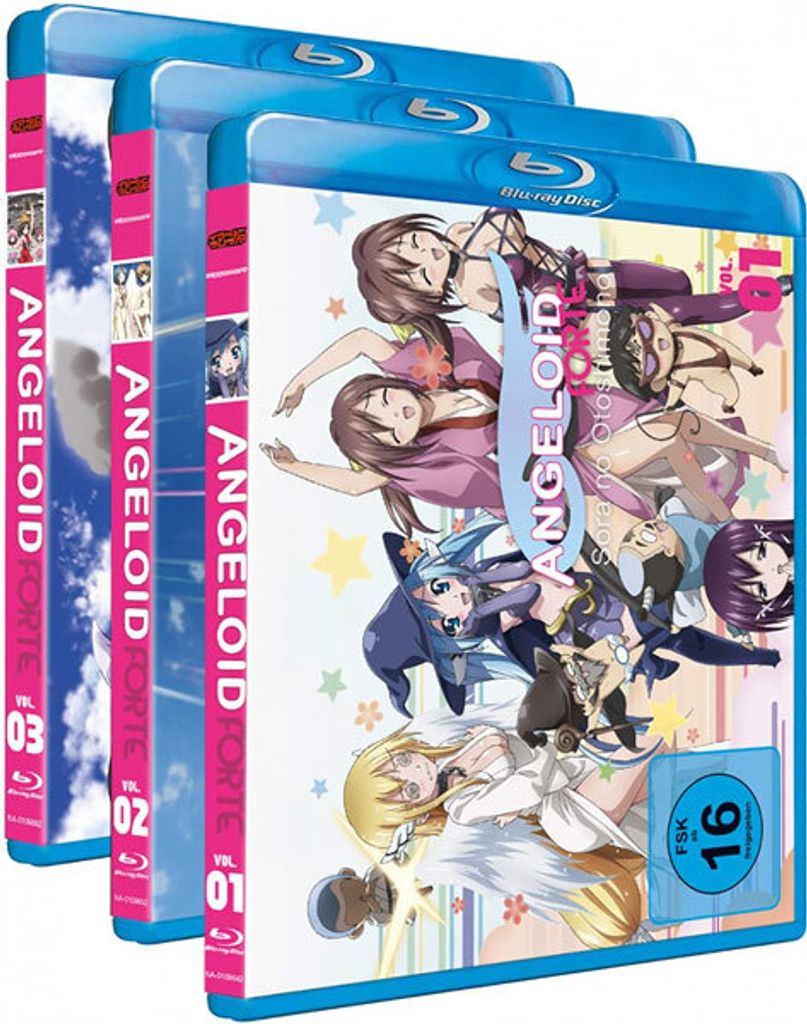 Angeloid - Sora no Otoshimono Forte - Staffel 2 - Bundle Vol.1-3 - Blu-Ray