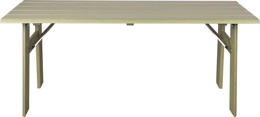 Zuiver Avenue Tuintafel / Picknicktisch 180 x 79 cm Holz Klappbar Grün