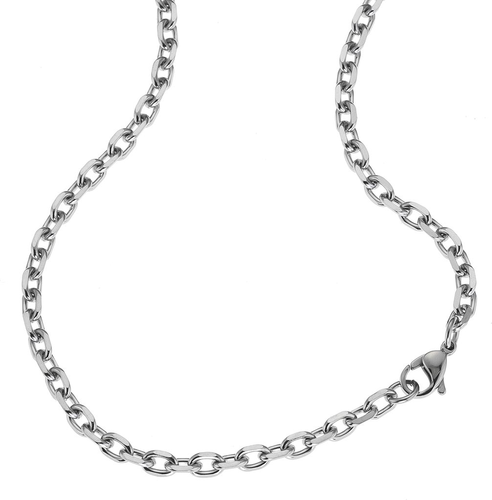 Uni Edelstahl Edelstahl Ankerkette 4mm breit - 60cm Produktbild 