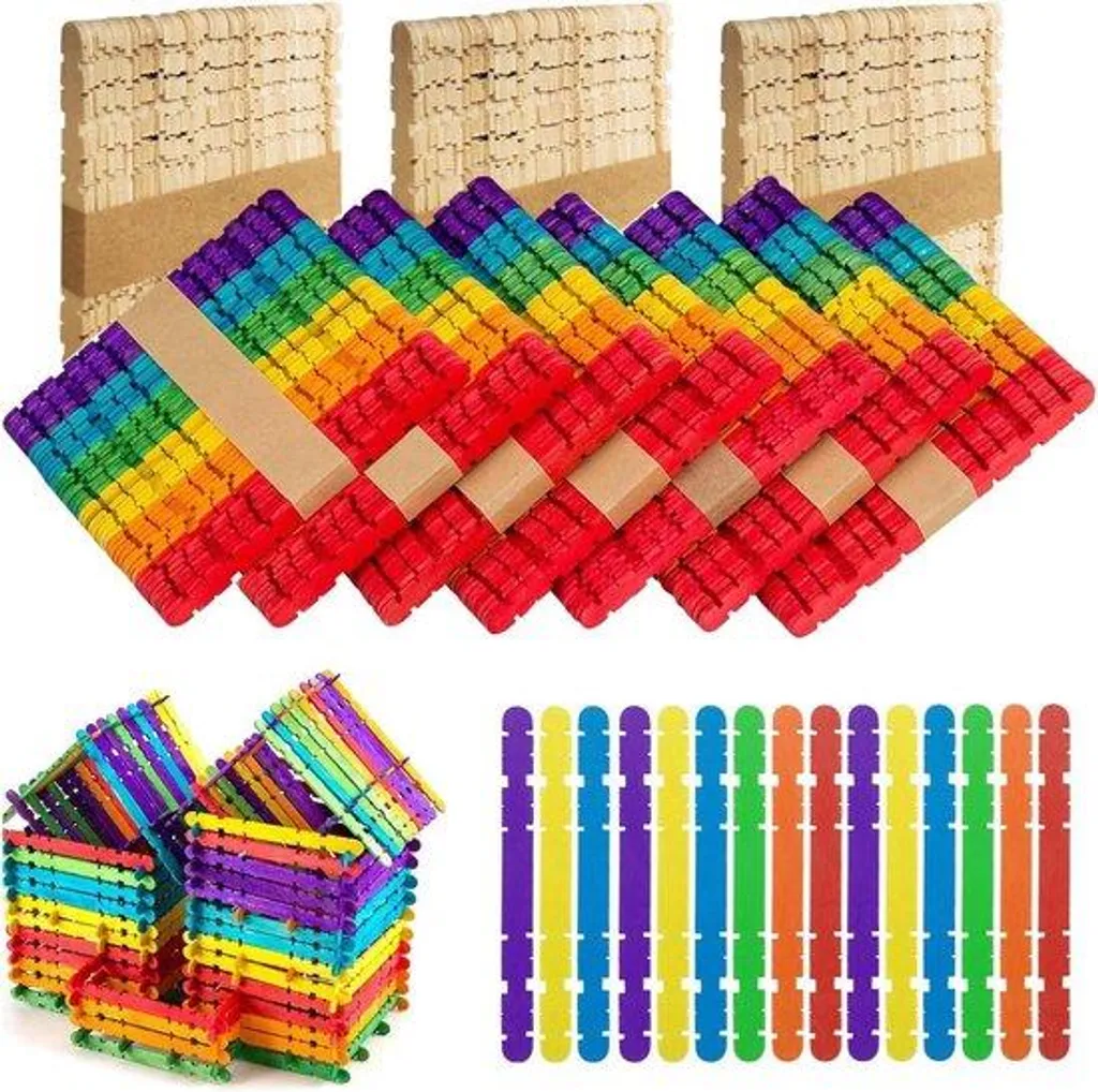 550 Bâtonnets bois naturels pour sucettes : fini le plastique en DIY