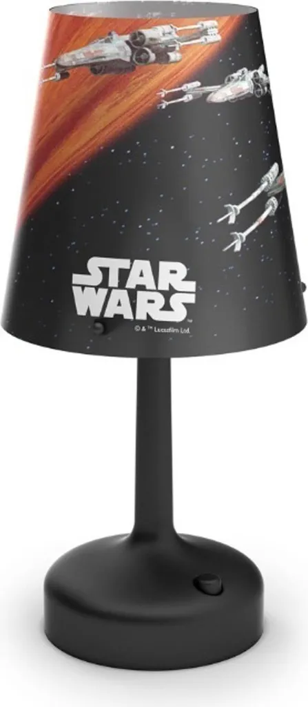 Philips Lighting Star Wars LED lampada da tavolo a batteria lampada da comodino senza fili X-Wing - astronave