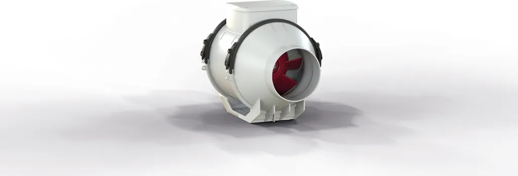 Ventilateur de conduit Lineo 100 T idéal pour salle de bain et WC
