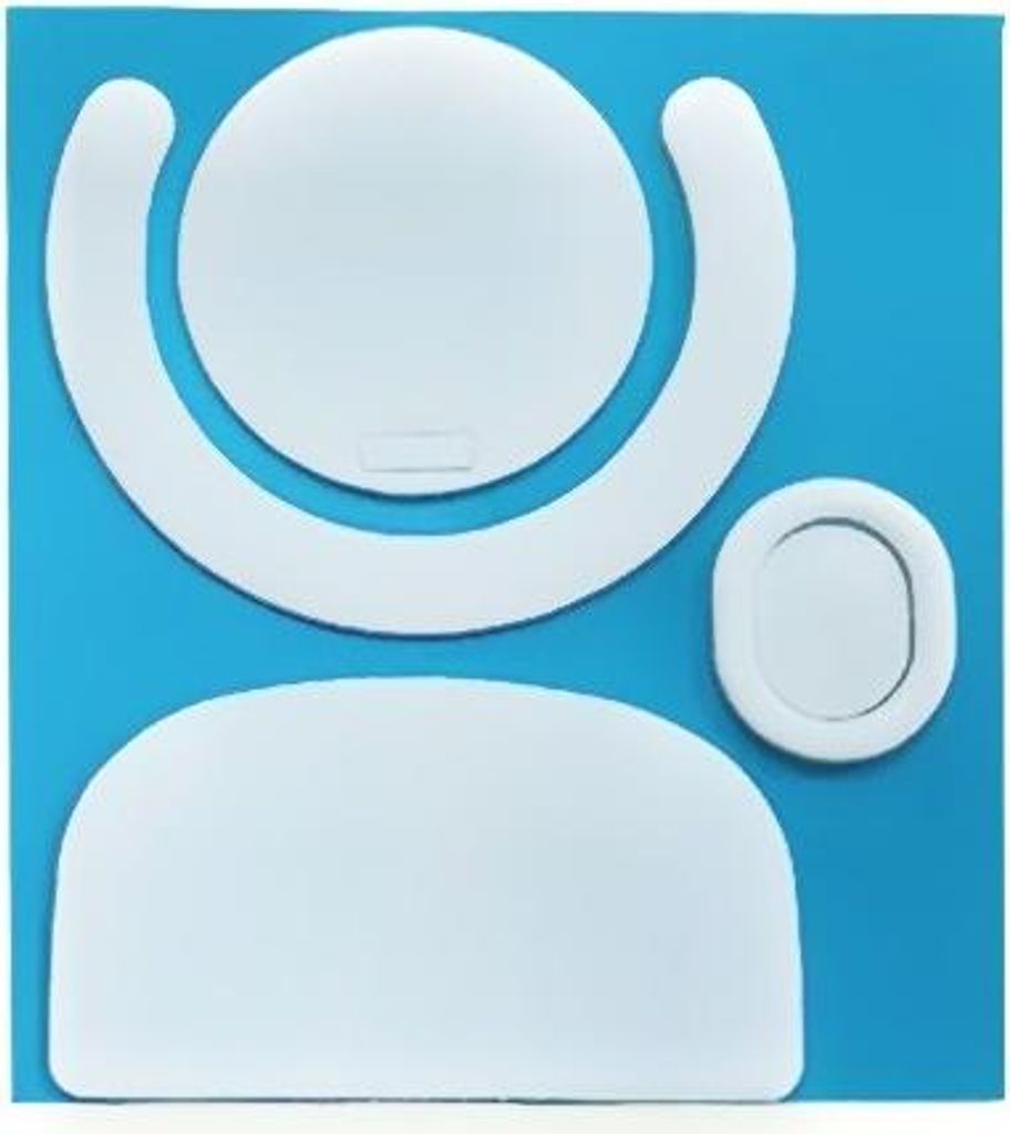 INF Logitech GPW Zweite Generation Maus Füße, Teflon, 2 Stück