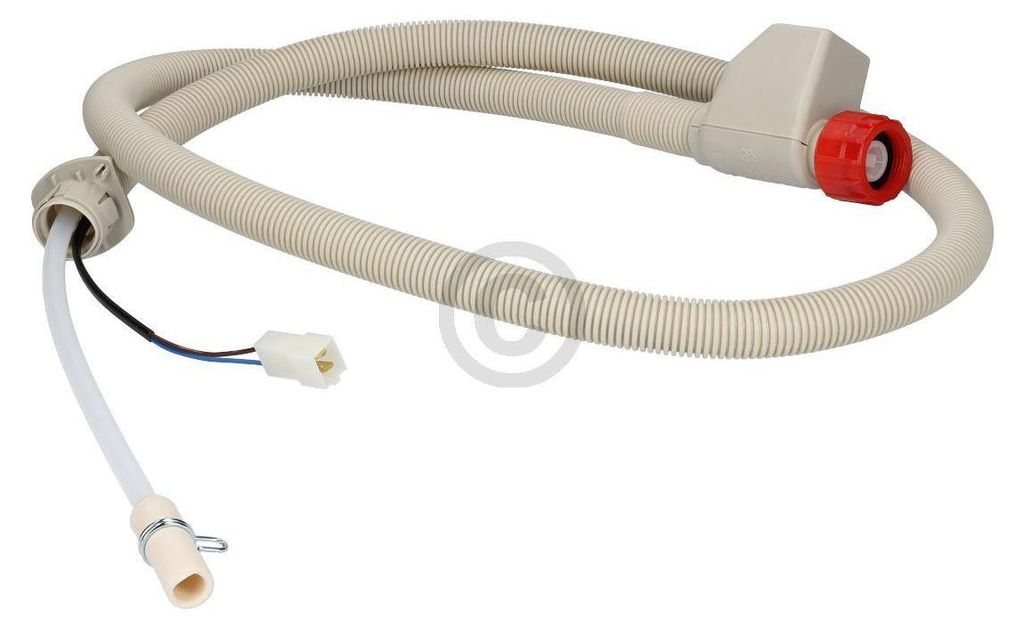 A washing machine inlet hose with an Aquastop feature.