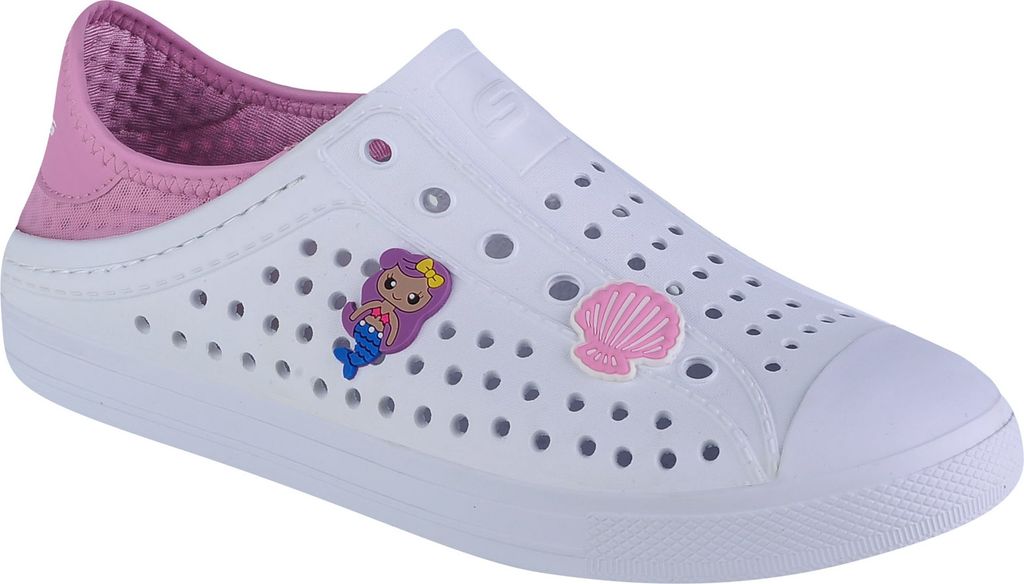 Skechers Guzman Steps 308310L-WHT, Sneaker, für Mädchen, Weiß, Größe: 28,5