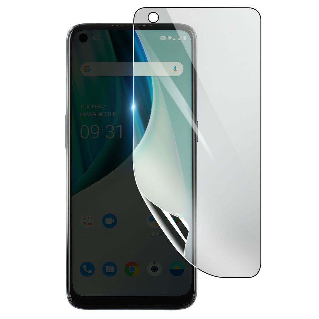 3mk, Stoß- und kratzfester Hydrogel Bildschirmschutz für Oneplus Nord N100, Transparent