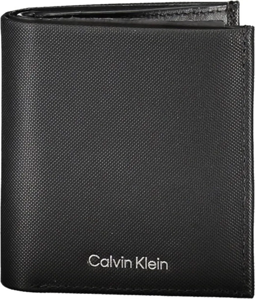 Petit Portefeuille Calvin Klein K50K511382 Bifold Chic et Compact Noir
