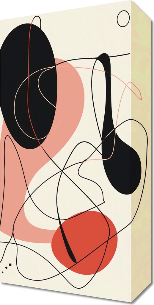 Bild 20x40cm Vibrationen der Abstraktion