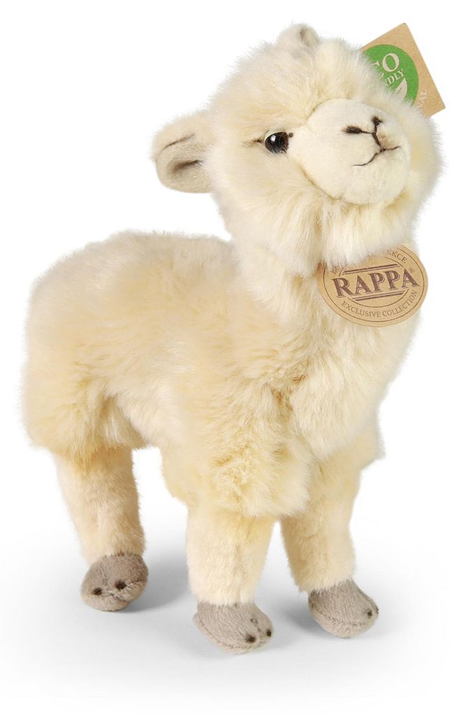 Peluche lama Alpaca in piedi 23 cm ECO-FRIENDLY Immagine del prodotto 