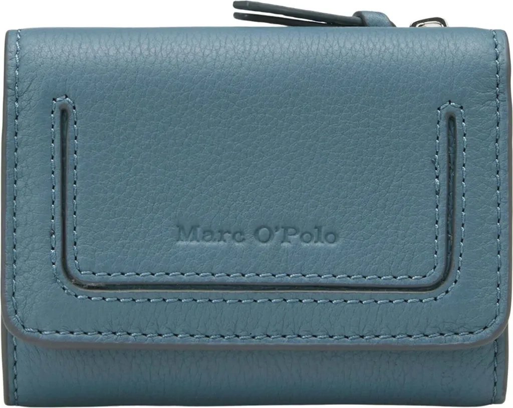 Porte-monnaie Marc O'Polo Combi Wallet bleu gris idéal pour voyager