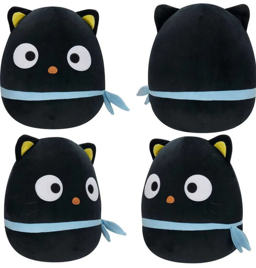 Squishmallows Hello Kitty Chococat 20 cm - Peluche de Collection Douce
