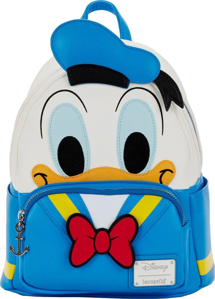 Loungefly Disney Sac à Dos Donald Duck 26cm Premium pour Collectionneur
