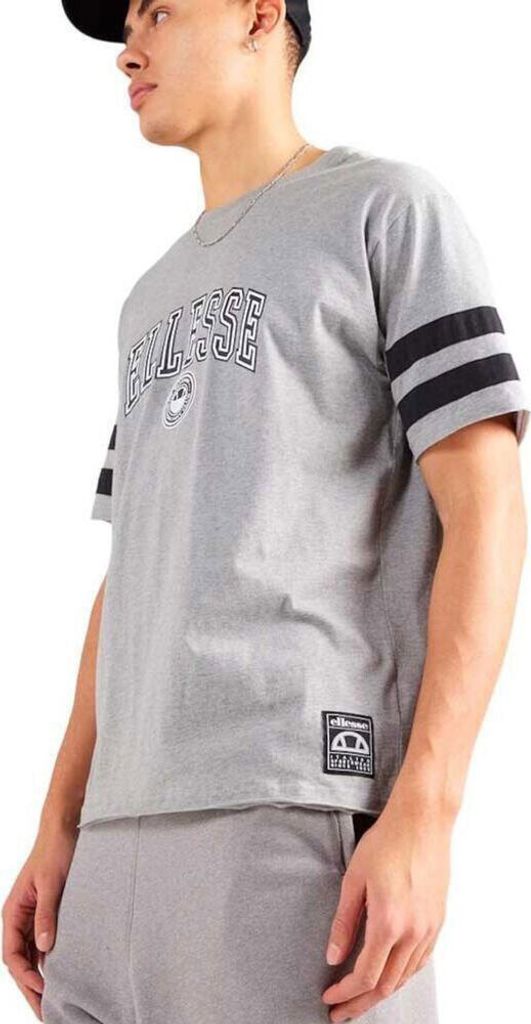 Ellesse Slateno Kurzarm-t-shirt Grau M Mann Grau M