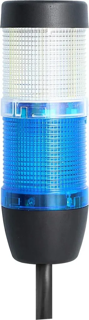 Torretta Segnalazione STEX24 SS50 24V LED Blu-Bianca | Efficienza Lean