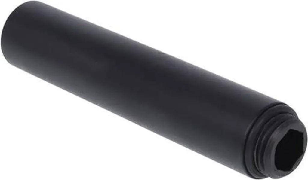 Extension filetage 73mm Alphacool NexXxos GPX 12566 en Laiton Noir Durable