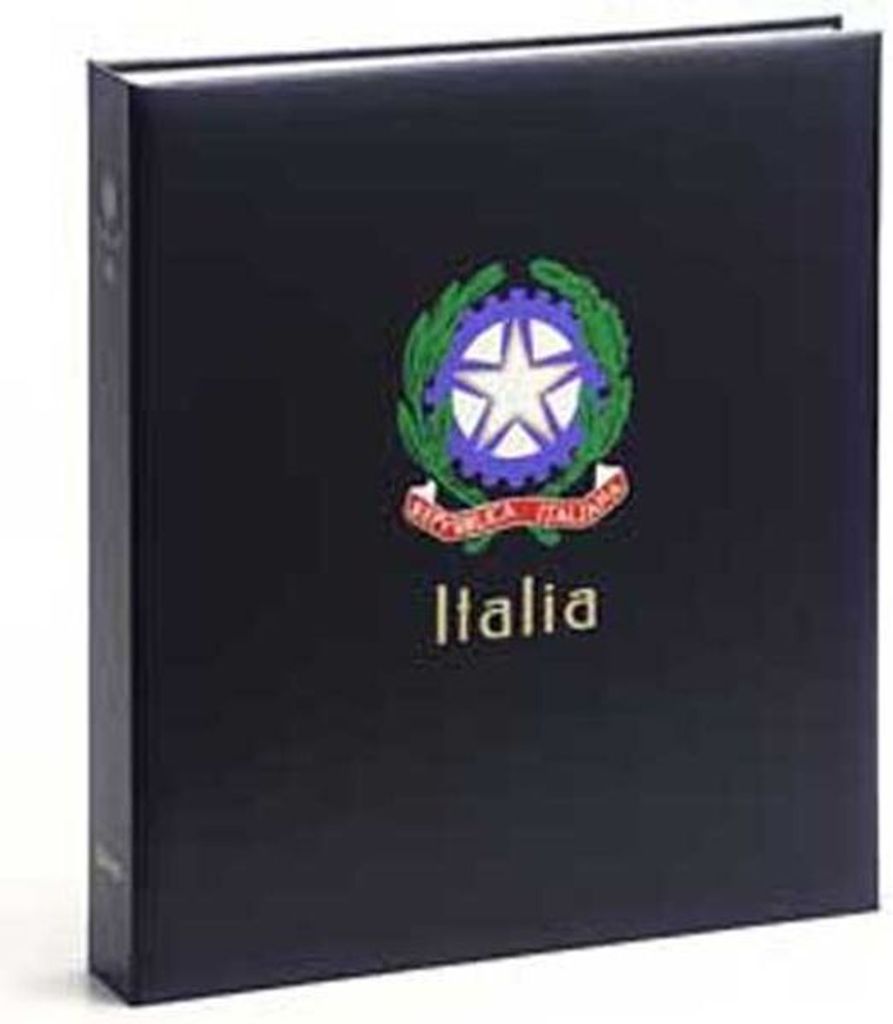 DAVO 16141 Luxus Leerbinder Briefmarkenalbum Italien Rep. V