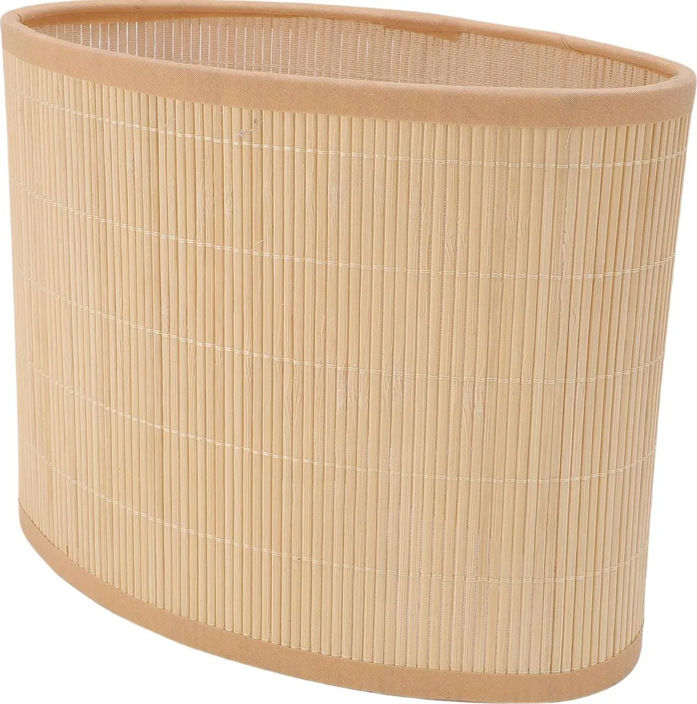 Abat-jour ovale bohème E27 E14 interchangeable pour lampadaire et suspension