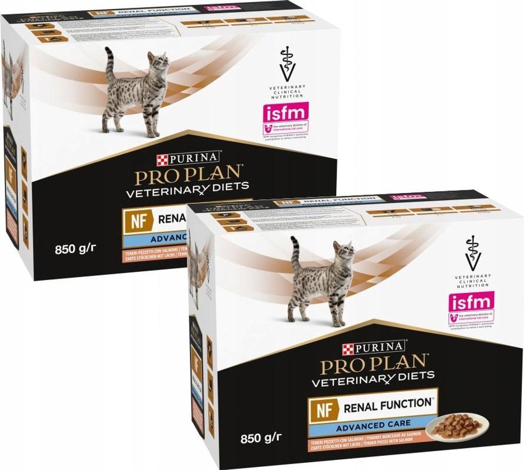 Purina Veterinary Diets Feline NF Renal Function Łosoś - Zdjęcie produktu 