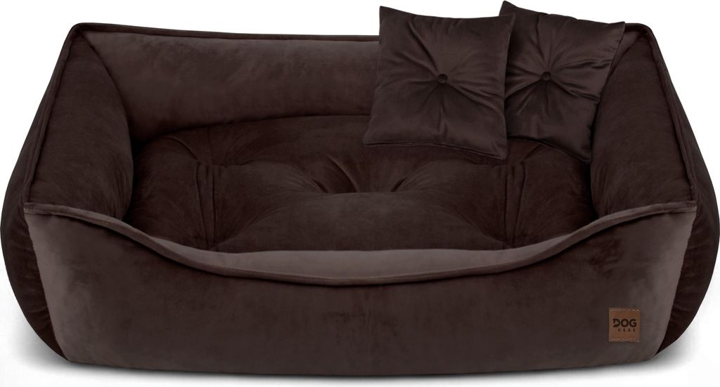Premium Hundebett & Katzenbett MARCO aus Velvet –  Produktbild 