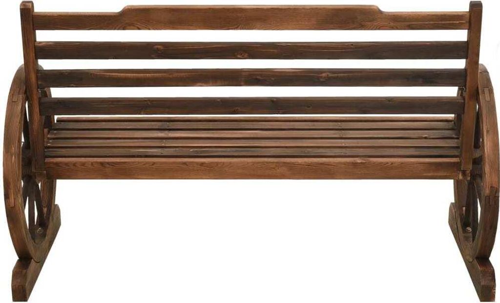 vidaXL Záhradná lavička 112 cm z masívneho jedľového dreva Obrázok produktu 5