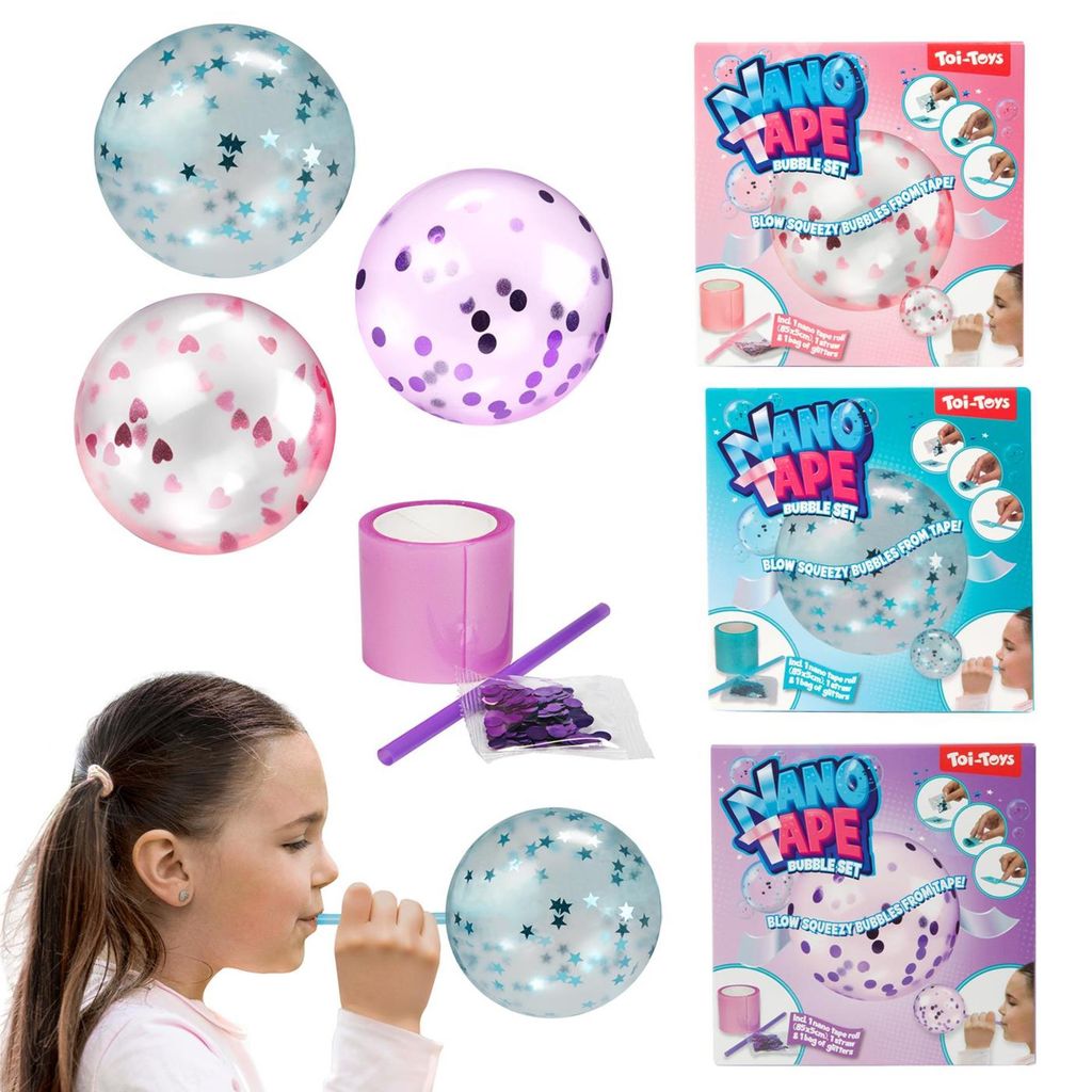 Toi-toys lustiges Nano-Klebeband mit Glitzer Produktbild 