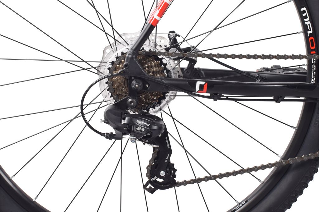 REDLOUD Mountainbike 29 Zoll MA.01 schwarz Rahmenhöhe 48 cm Produktbild 3